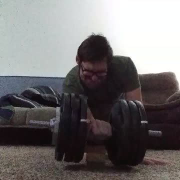 2" Handle Dumbbell Wrist Curls