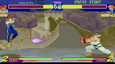 Ryu vs Chun Li