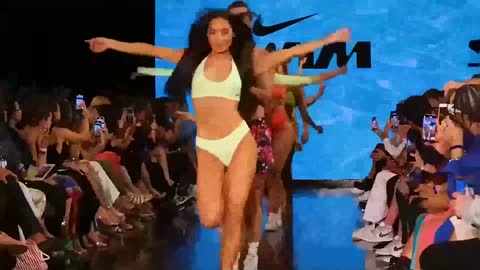NIKE 2023 Swim Collection in Ultra 4K (OFFICIAL UNCUT SHOW), Miami Swim Week _ EVOKE Runway