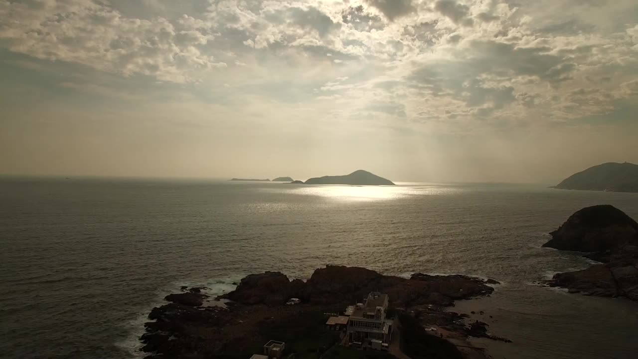 Lighthouse And The Sunset [4k UHD] _ Free HD Video -(720P_HD)