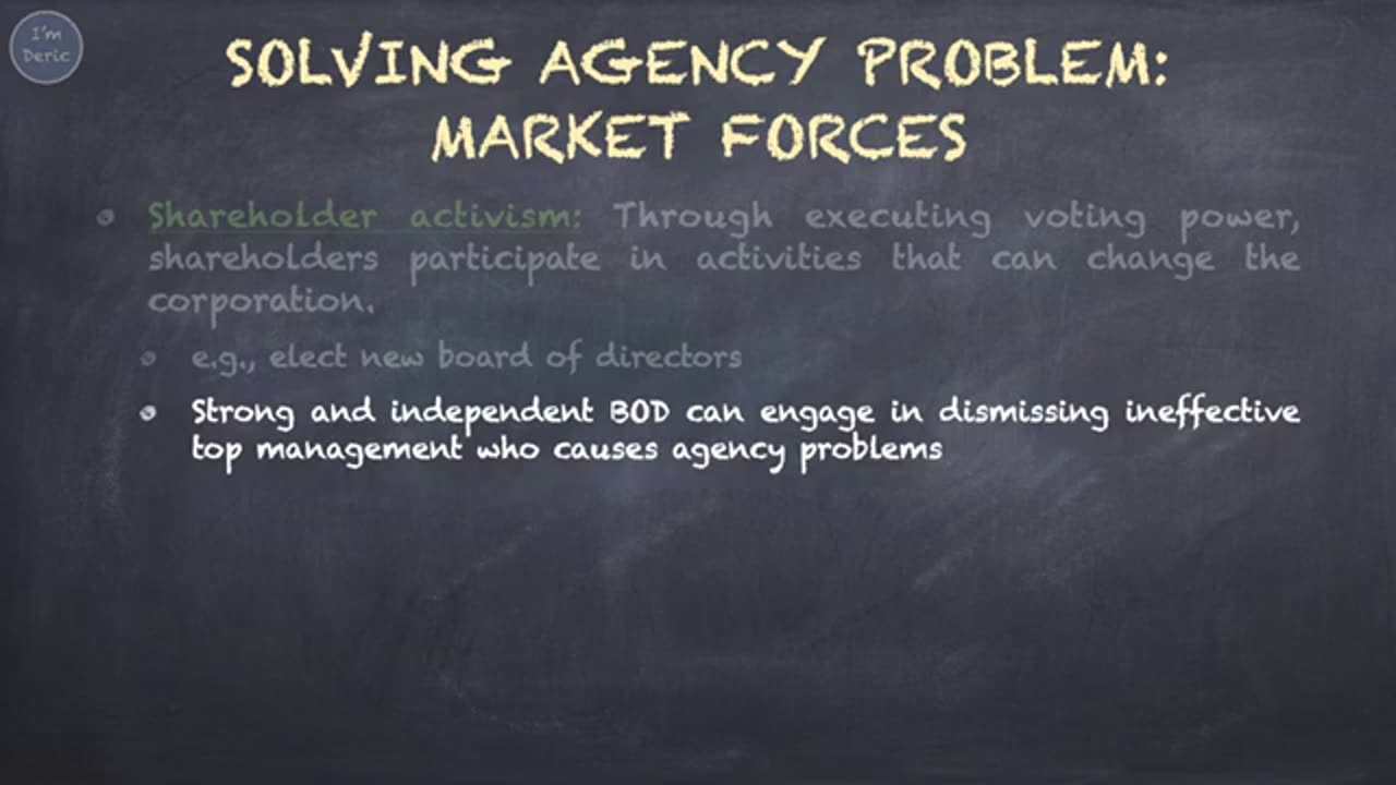 Agency Problem