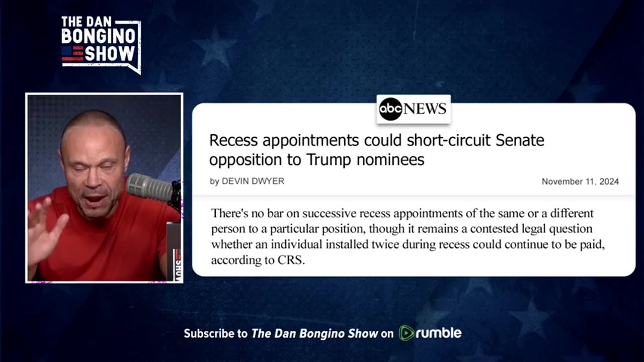 Trump Has A Plan- Recess Appointments, Explained