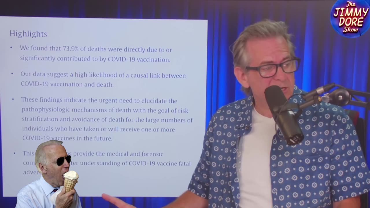 Clip Jimmy Dore Show: Curb Your Jimmy Dore Covid Lies Enthusiasm