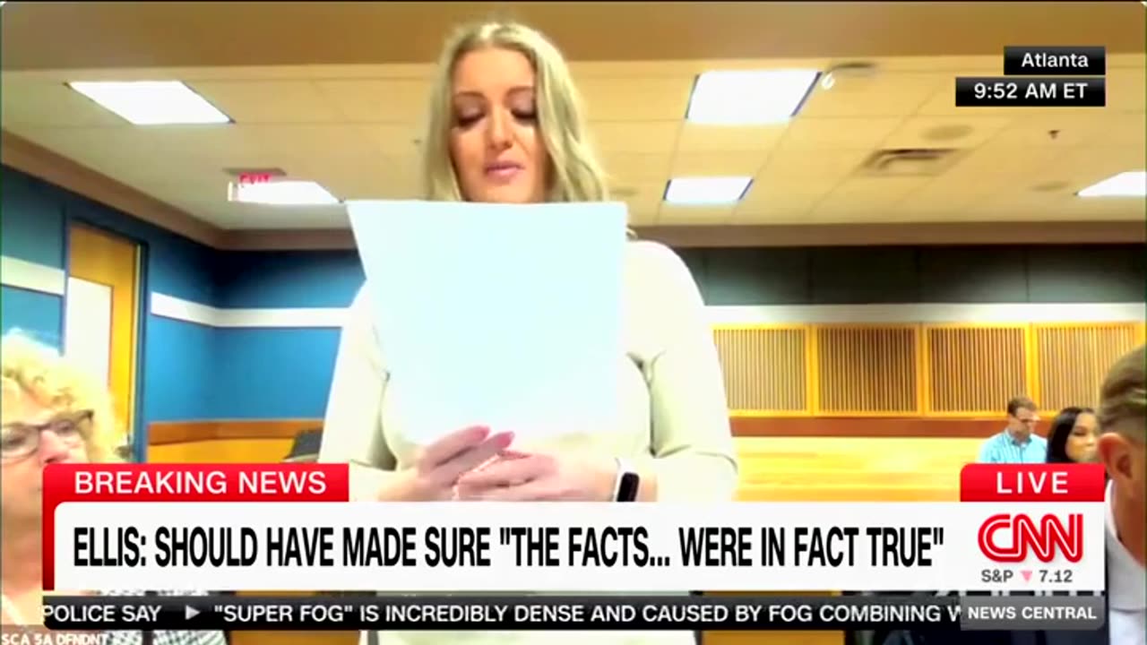 Looks like Crocodile Tears to me...what do you think of Jenna Ellis' guilty plea?