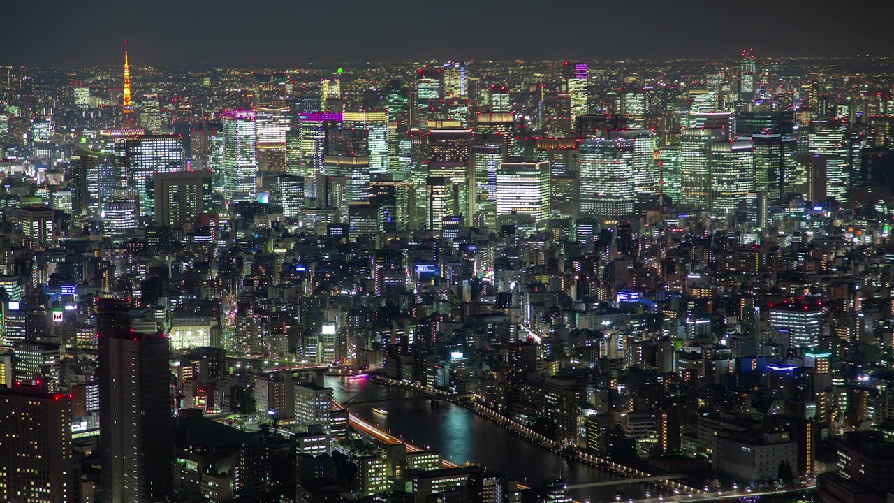 Cityscape of the Tokyo metropolis