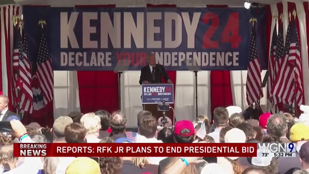 Reports: RFK Jr. plans to end 224 presidential bid