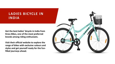 Ladies Bicycle in India
