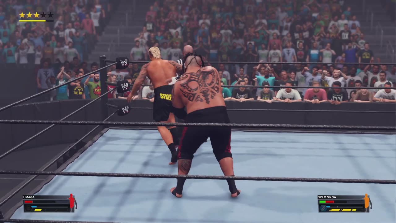 WWE 2K23: Umaga VS Solo Sikoa - Highlights