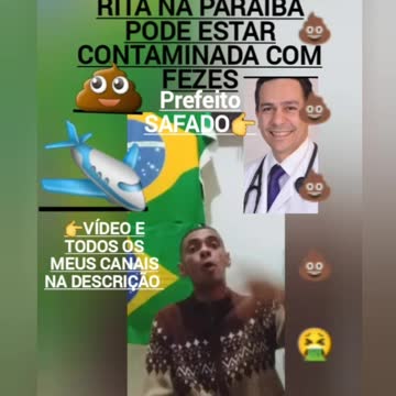 SERÁ QUE A ÁGUA DO AEROPORTO CASTRO PINTO NA PARAÍBA PODE ESTAR CONTAMINADA COM FEZES HUMANA?