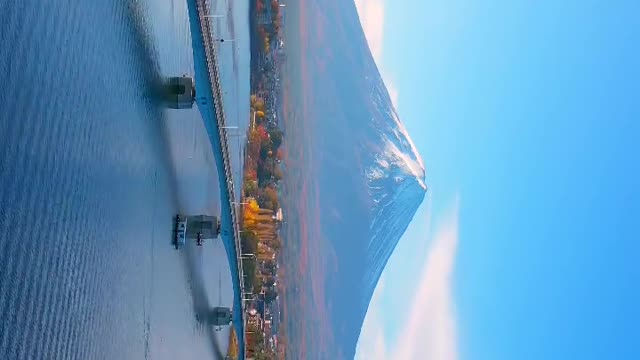 mount fuji at kawaguchi lake