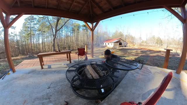 KaraBand BBQ Time Using Log Woods