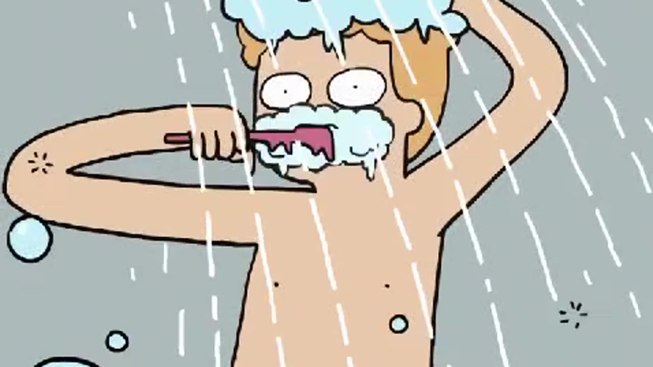 Showers in the morning