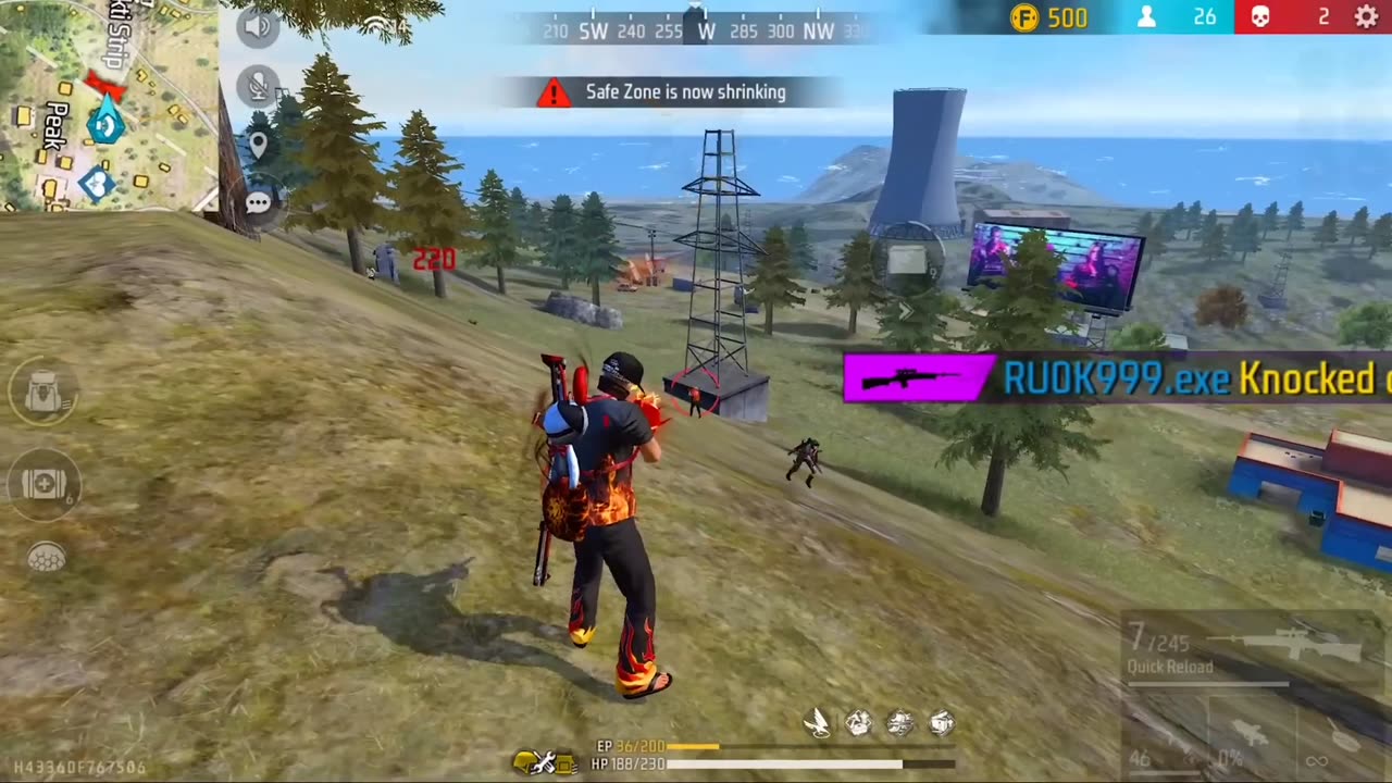 IMPOSSIBLE MOMENTS ON GARENA FREE FIRE FIRE YOU WON'T BELIEVE THIS GEMEPLAY