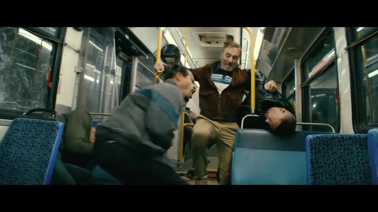 Nobody | The Bus Fight in 4K HDR