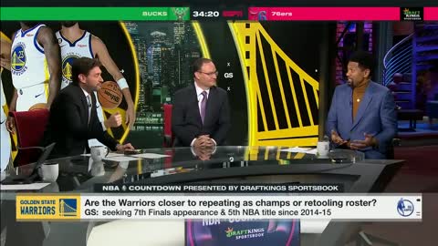 Stephen A. debates... WOJ?! ?? Should the Warriors chase 1 more ring? | NBA Countdown