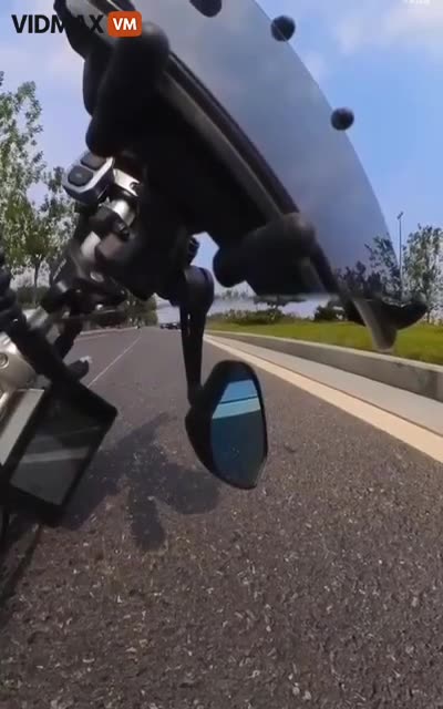 Motorcyclist Filming Himself With A 360 Camera Gets Obliterated By An Audi
