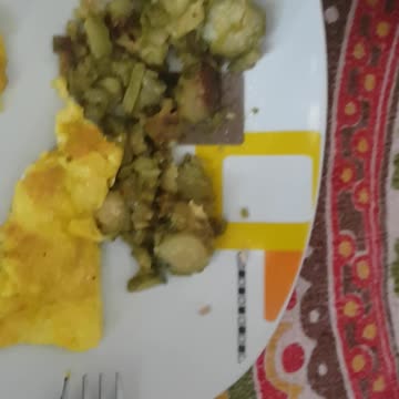 Zucchini and omelette lunch 5 stars