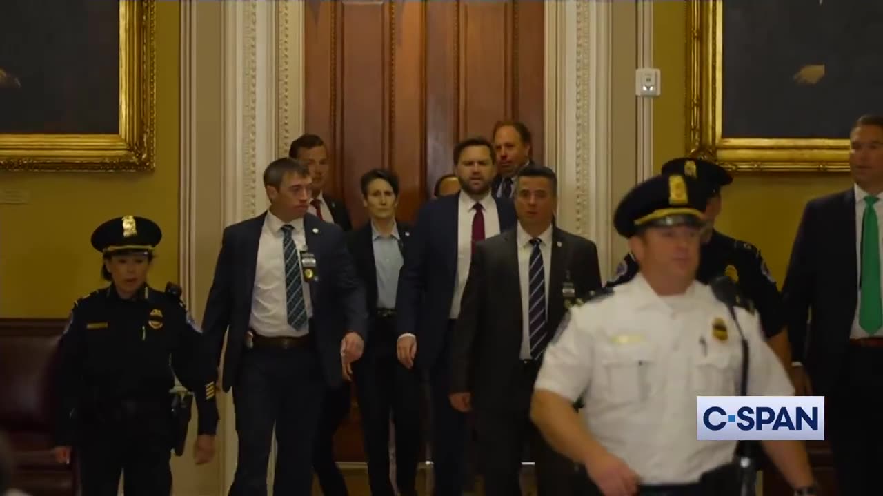 JD Vance has arrived on Capitol Hill.