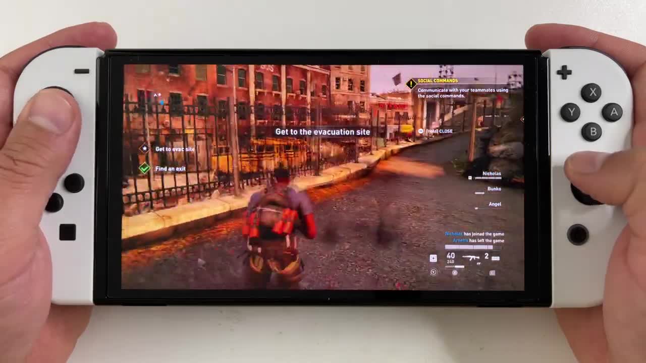 World War Z Nintendo Switch OLED Gameplay