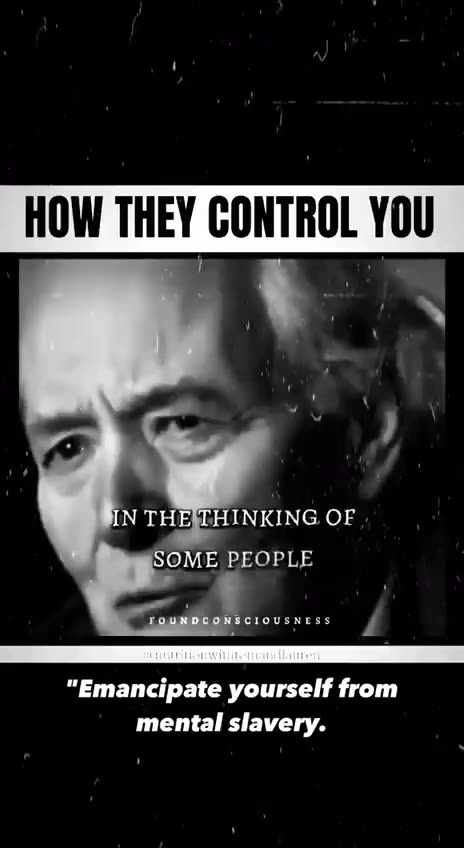 How They Control You. Free Your Mind. Emancipate Yourself From Their Trap