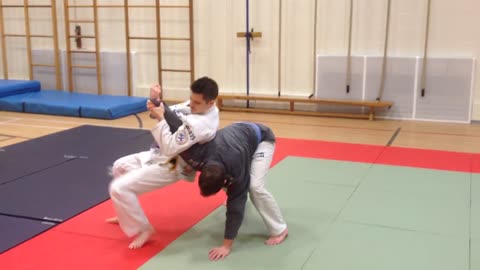 BJJ Self Defence - Waka Gatame ArmBar vs Lapel Grab - Pure Art Brazilian Jiu-Jitsu - Portsmouth