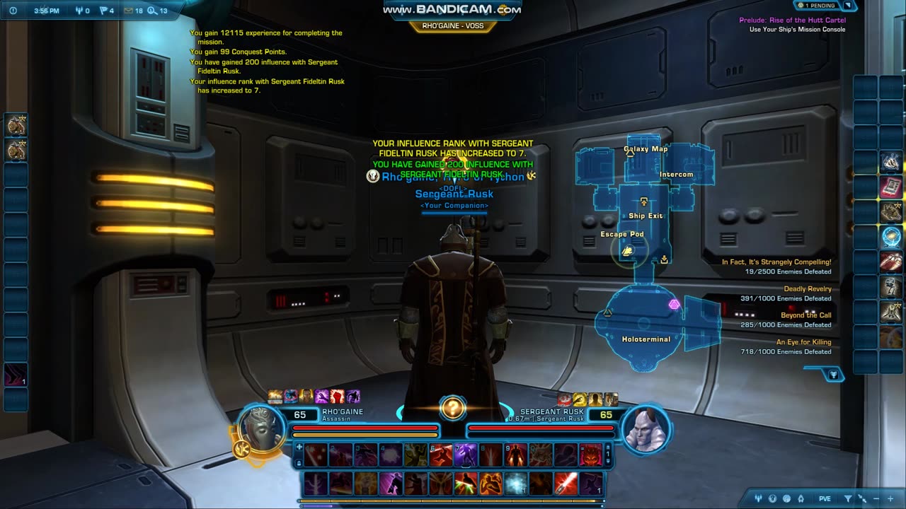 SWTOR Sergeant Fideltin Rusk Conversations