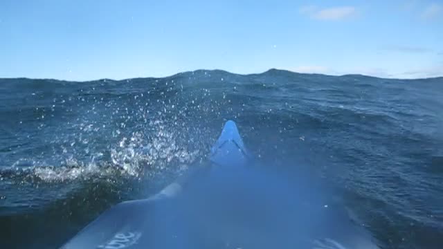 Dangers on the pacific against the wind, waves, tied and current.