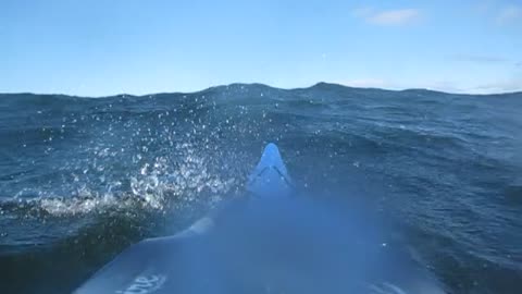 Dangers on the pacific against the wind, waves, tied and current.