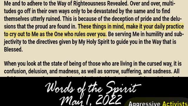 Words of the Spirit | May 1 2022