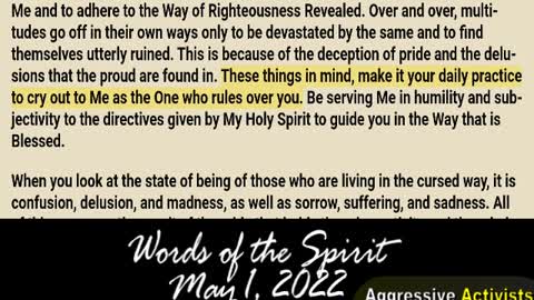 Words of the Spirit | May 1 2022