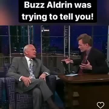 Buzz Aldrin on the Moon landings.