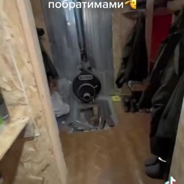 Tour of Ukrainian bunker, winter 2022-23 somewhere on the Donbas front line