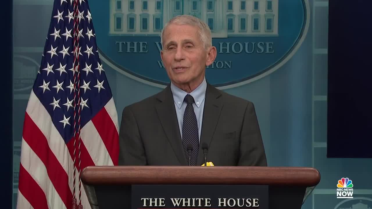 Fauci Delivers Last White House Covid Press Briefing Pushing Vaccine