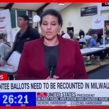 Milwaukee Voting Machine was Open the whole time!