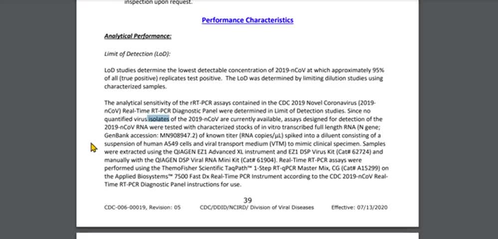 BIG PHARMA FRAUD #25 : COVID19 HAS NEVER BEEN ISOLATED