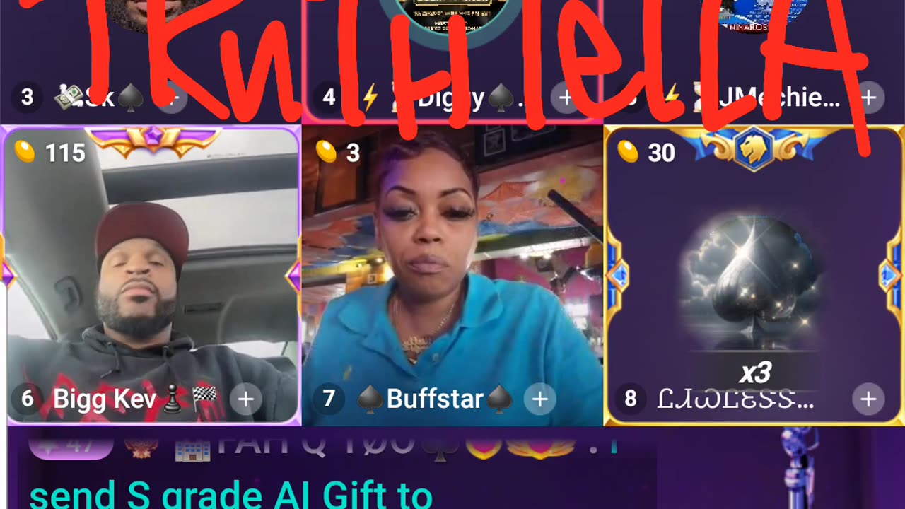DOPEGIRLFRESH KEEPS IT A BUCK WITH SISSY GOOFBALL JAMAL KEVIN DA-LAME-HOE JONES ON LIKENOOTHER PANEL