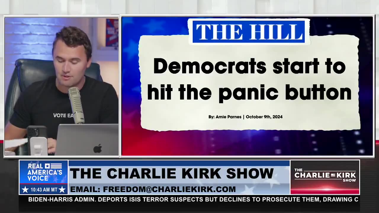 DEMS HIT PANIC BUTTON