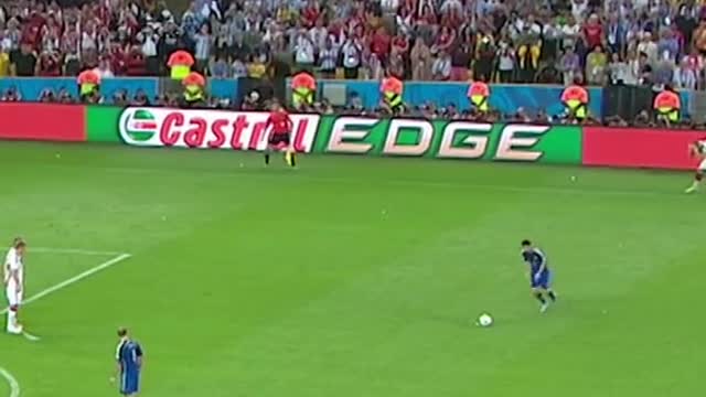 Heartbreak and euphoria 💔🏆 #DFB #dfbteam #germany #Gotze #2014worldcup #Messi