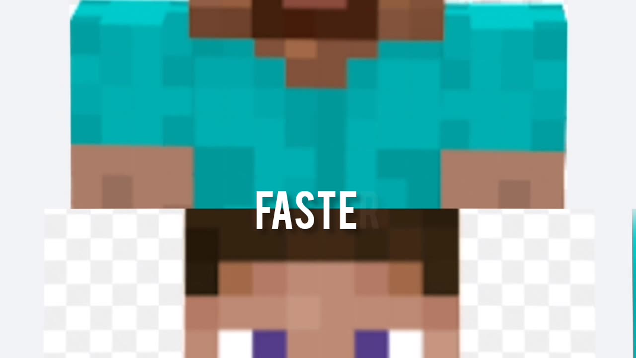 Minecraft Steve vs herobrine😎