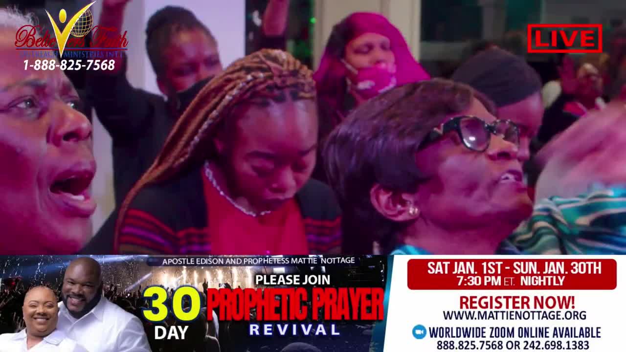 RENOUNCING DEMONIC TIES - 30 DAY PRAYER & FAST REVIVAL (DAY 13) | DRS. EDISON & MATTTIE NOTTAGE