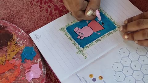 Peppa Pig Doodle art