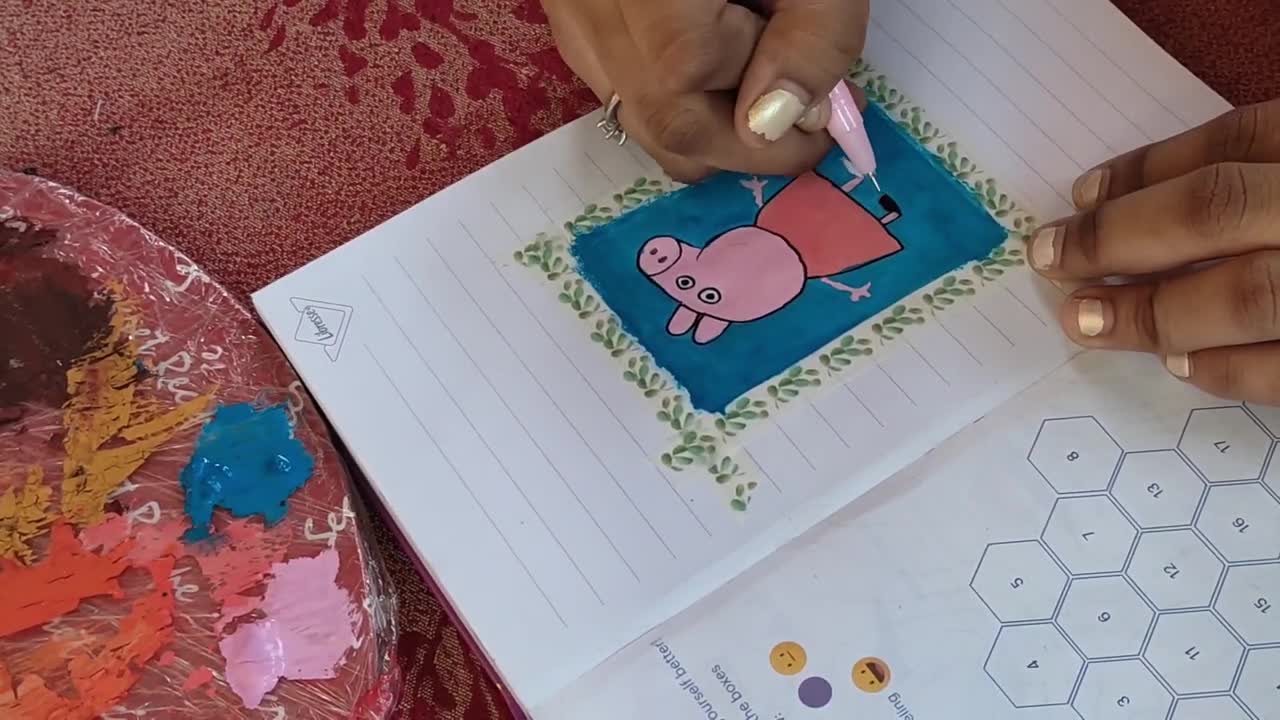 Peppa Pig Doodle art