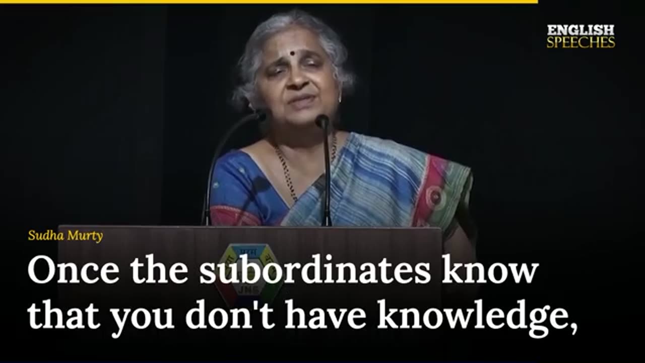 SUDHA MURTY: Discipline and Success (English Subtitles)