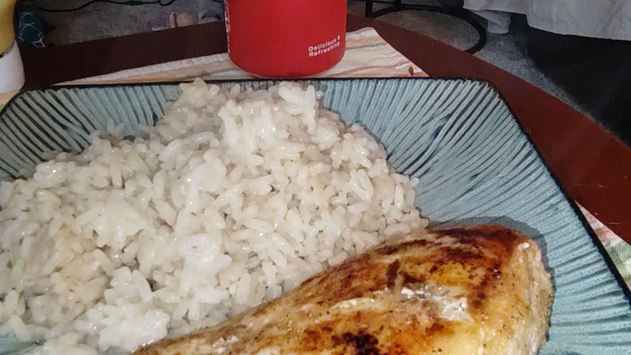 Eating Tyson Frozen Seasoned Boneless Skinless Chicken Breasts, 7/10/24