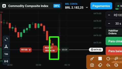 256,00 em 1 minuto / OlympTrade