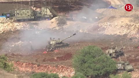 Israel launches artillery strikes on border with Lebanon following Hezbollah attack