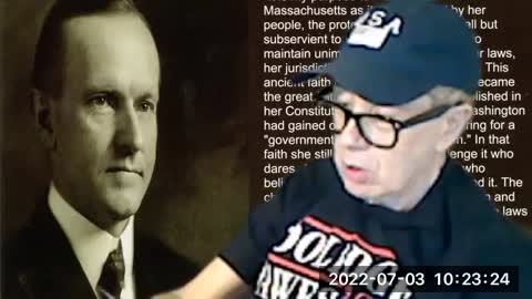 Governor Calvin Coolidge Independence Day Message at Plymouth Notch