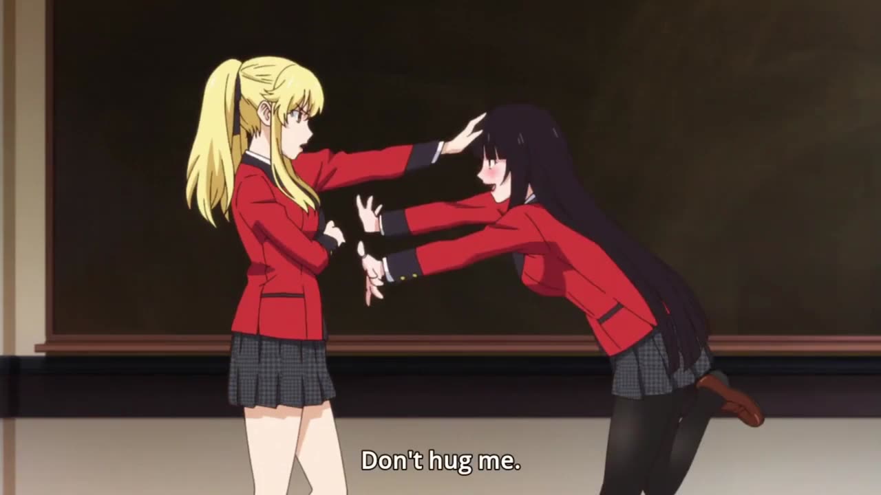 no hugging | Kakegurui xx aka season 2