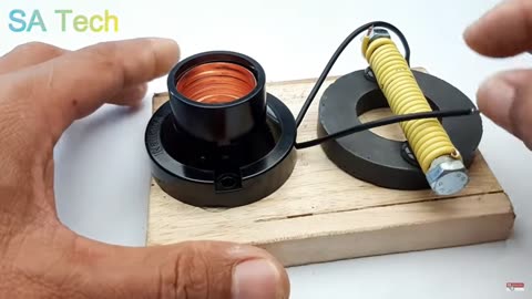 Free Energy Generator by Magnet with Light Bulb 220V For Home