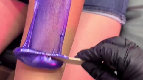 Arms Waxing with Sexy Smooth Hypnotic Purple Seduction Hard Wax | @aumree13 Review